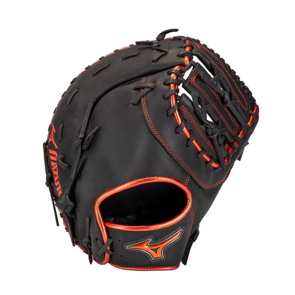 Mizuno MVP Prime SE First Base 12.5" - Erkek Catchers Mitt - Siyah/Kırmızı Türkiye (GULATE-658)